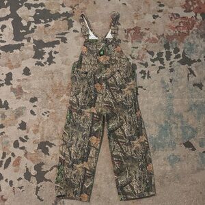 John Deere Green and Brown Camouflage Overalls